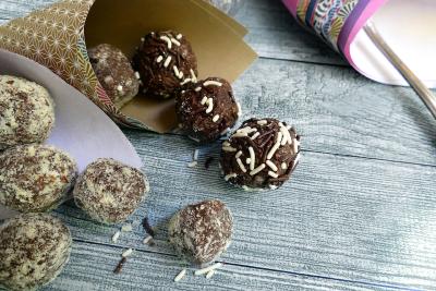 RECETTE DE  TRUFFES AROMATISEES AU CACAO ALVEUS