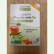GOMME PROPOLIS VERTE MIEL EUCALYPTUS