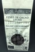Fèves de cacao crues enrobées de chocolat cru de SolAlter