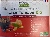 Force Tonique Bio De Popos Nature